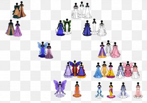 Queen Nehelenia - Clothing Character Animated Cartoon Font PNG