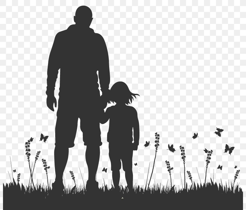 Father's Day Birthday Child, PNG, 800x703px, Father, Birthday, Black And White, Child, Daughter Download Free