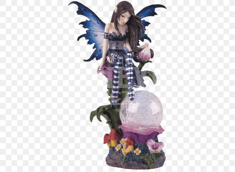 Scattering Flower Figure - Figurine Fairy Light Statue Sculpture PNG