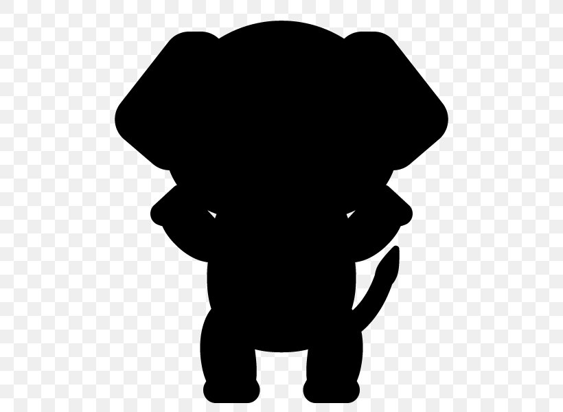 Indian Elephant African Elephant Silhouette Clip Art, PNG, 600x600px, Indian Elephant, African Elephant, Animal, Asian Elephant, Barber Download Free
