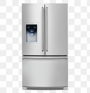 Refrigerator - Refrigerator Electrolux Home Appliance Door Freezers PNG