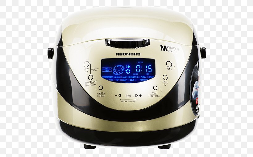 Rice Cookers Multicooker Redmond Kitchen Amazon.com, PNG, 618x510px, Rice Cookers, Amazoncom, Bowl, Cooking, Cooking Ranges Download Free