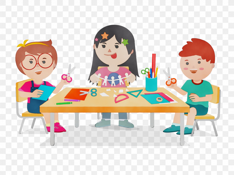 Table Cartoon Behavior Play M Entertainment Human, PNG, 2251x1688px, Watercolor, Behavior, Cartoon, Human, Paint Download Free