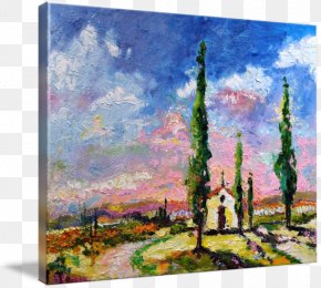 Oil Paintings - Watercolor Painting Art Tuscany PNG