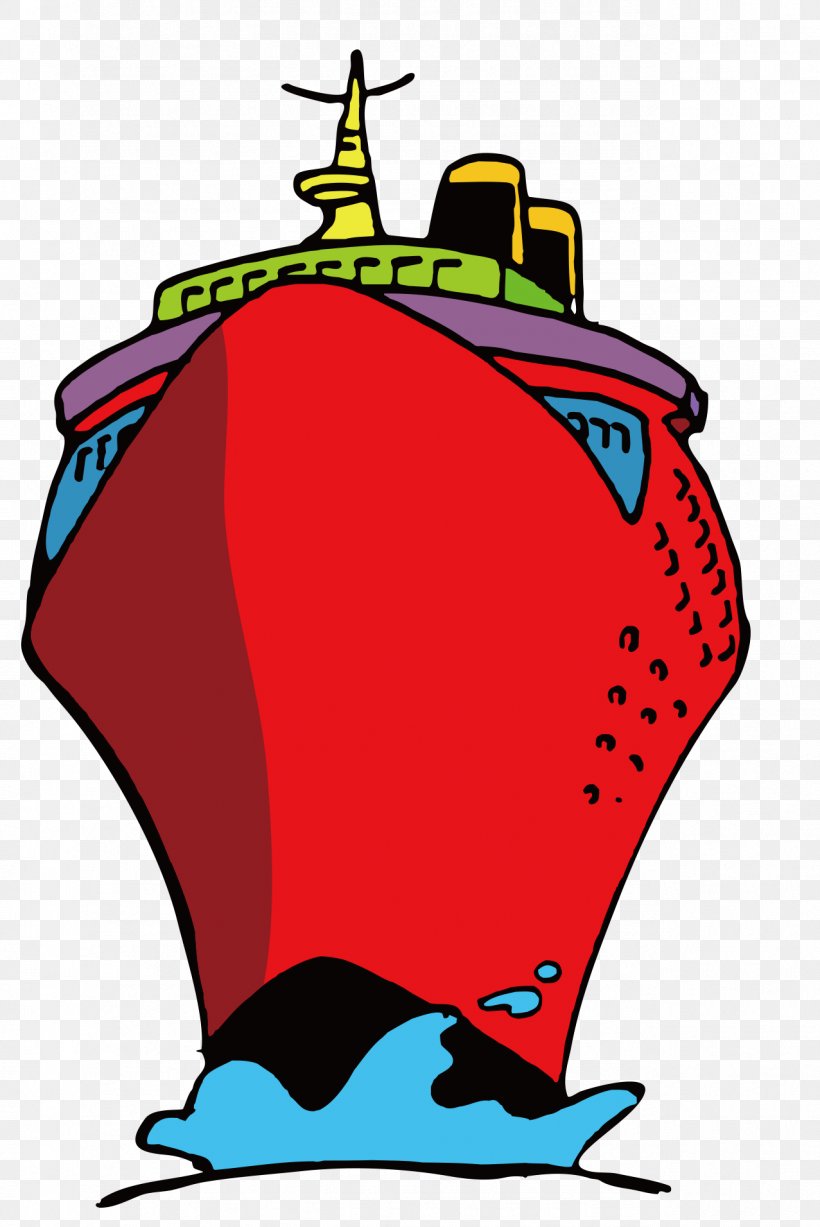 Cartoon Ship Watercraft Clip Art, PNG, 1277x1912px, Cartoon, Art, Artwork, Cargo Ship, Drawing Download Free