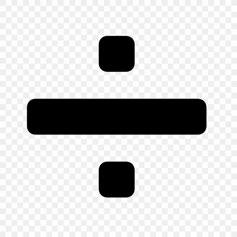 Division Obelus Symbol, PNG, 1600x1600px, Division, Black, Equals Sign, Mathematics, Multiplication Download Free