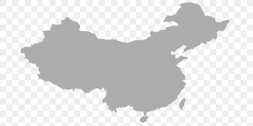 Flag Of China World Map Blank Map, PNG, 698x410px, China, Black, Black And White, Blank Map, City Map Download Free