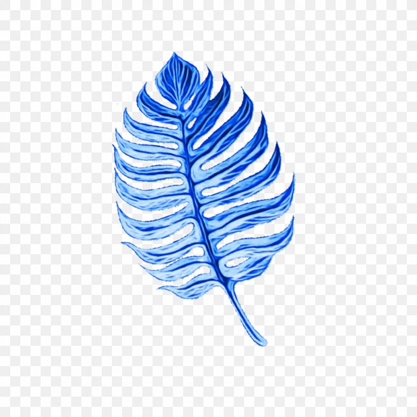 Leaf Line, PNG, 1024x1024px, Leaf, Blue, Feather, Microsoft Azure, Natural Material Download Free