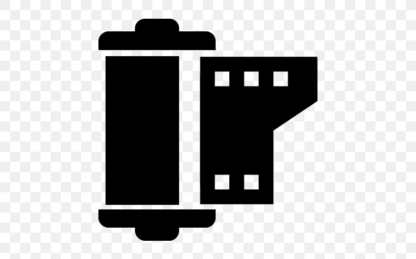 Photographic Film Cinema, PNG, 512x512px, Photographic Film, Black, Black And White, Brand, Cinema Download Free