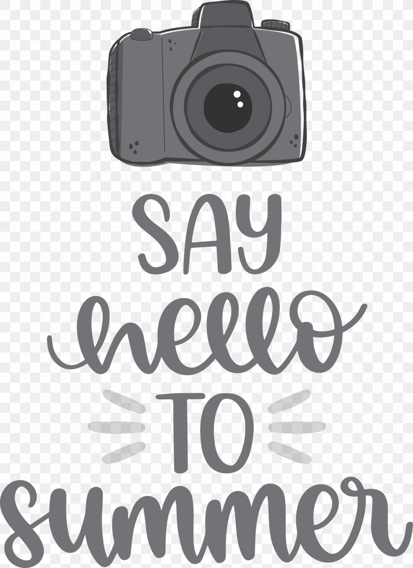 Say Hello To Summer Summer Hello Summer, PNG, 2180x3000px, Summer, Black M, Camera, Hello Summer, Logo Download Free