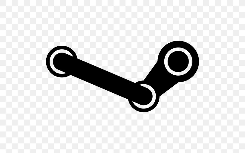 Steam Video Game, PNG, 512x512px, Steam, Black And White, Client, Hardware, Hardware Accessory Download Free