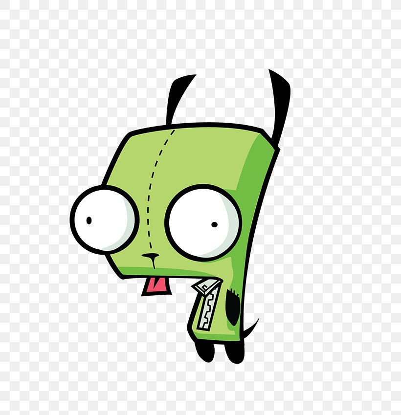 GIR Animated Cartoon Drawing Invader Zim, PNG, 600x849px, Gir, Animated Cartoon, Animation, Artwork, Black And White Download Free