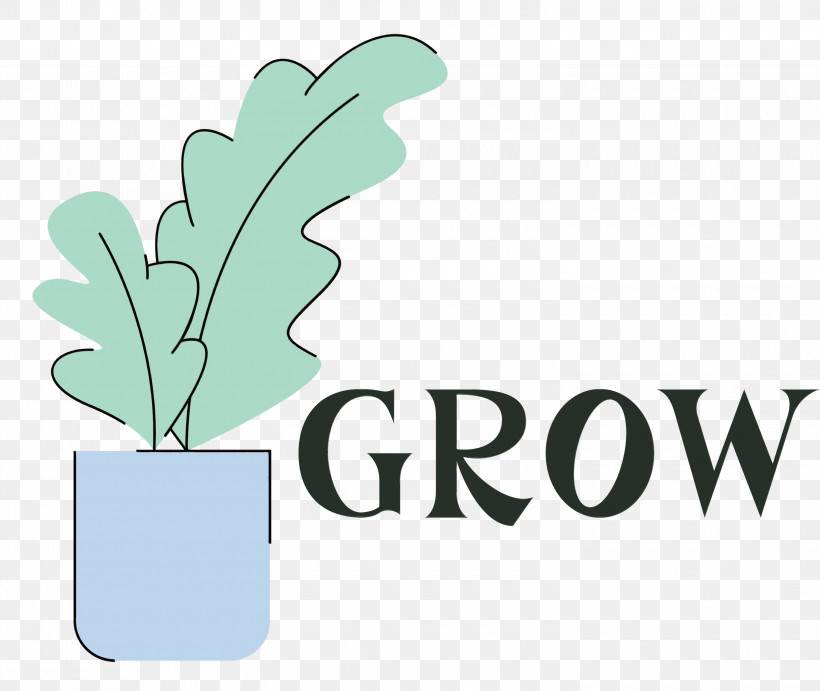 Logo Leaf Font Green Tree, PNG, 3000x2529px, Grow, Flower, Green, Hm, Leaf Download Free