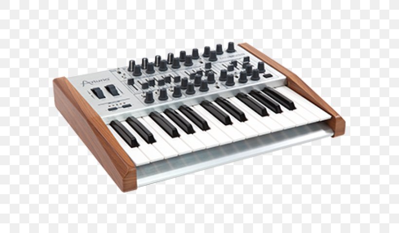 Arturia MiniBrute Sound Synthesizers Electronic Keyboard Analog Synthesizer, PNG, 640x480px, Watercolor, Cartoon, Flower, Frame, Heart Download Free