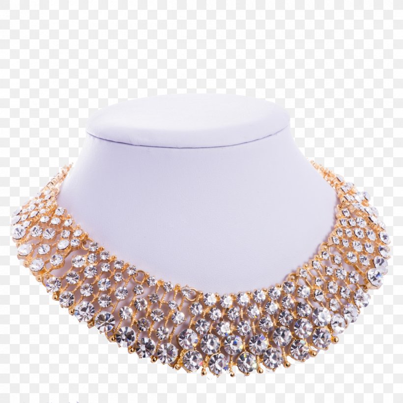 Necklace Earring Jewellery Gold Choker, PNG, 1200x1200px, Necklace, Chain, Charms Pendants, Choker, Diamond Download Free