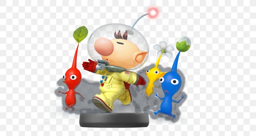 Pikmin 3 Super Smash Bros. For Nintendo 3DS And Wii U, PNG, 581x436px, Pikmin, Bowser, Captain Olimar, Diddy Kong, Figurine Download Free