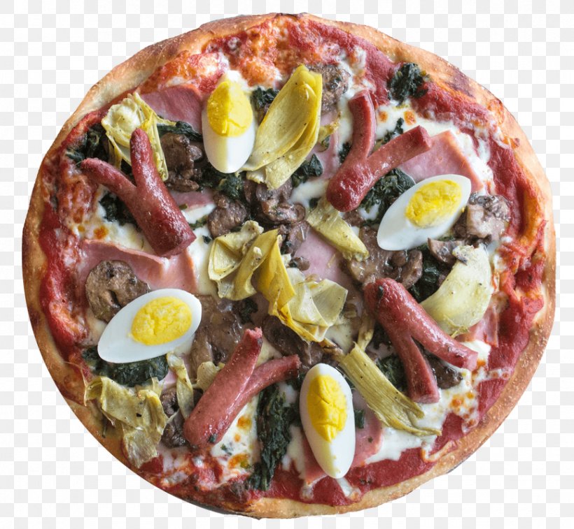 California-style Pizza Prosciutto Sicilian Pizza Pizza Capricciosa, PNG, 866x800px, Californiastyle Pizza, American Food, Artichoke, California Style Pizza, Cuisine Download Free
