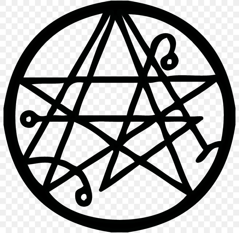 Witchcraft Alchemical Symbol Sigil Magic, PNG, 800x800px, Witchcraft, Alchemical Symbol, Area, Black And White, Cthulhu Download Free