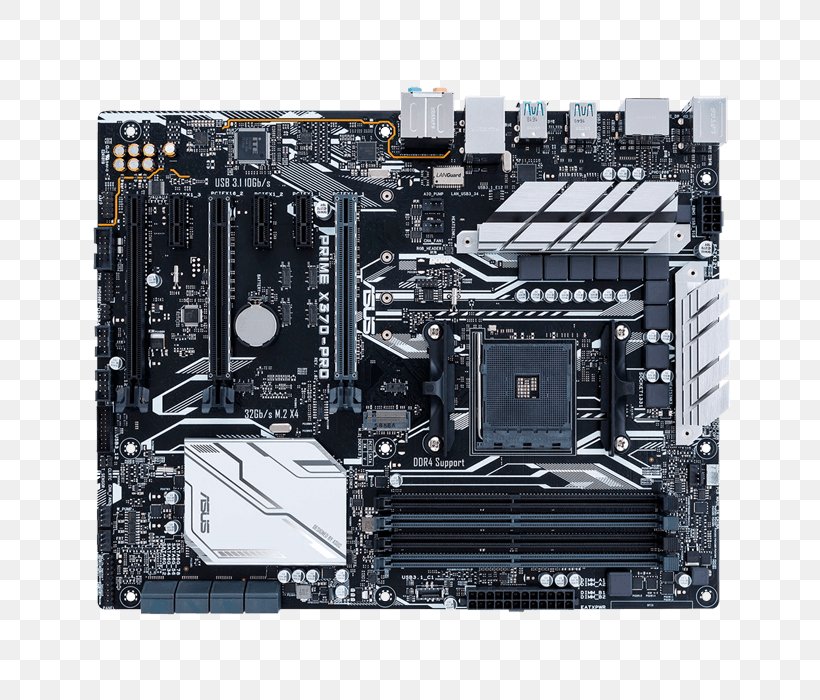 ASUS PRIME X370-PRO, PNG, 700x700px, Socket Am4, Advanced Micro Devices, Asus, Asus Prime X370pro, Atx Download Free
