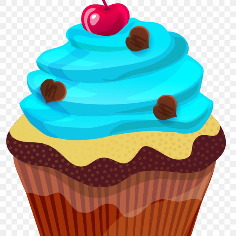 Delicious Cupcakes American Muffins Clip Art, PNG, 1024x1024px, Cupcake, American Muffins, Baking Cup, Birthday Cake, Buttercream Download Free