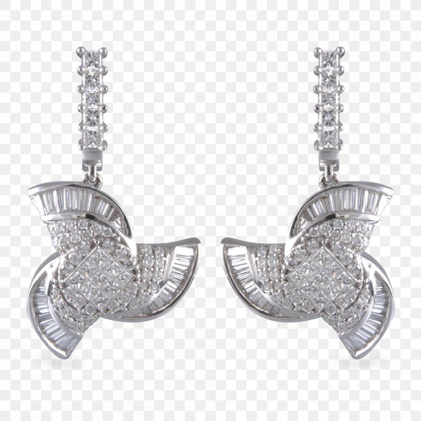 Earring Cubic Zirconia Cubic Crystal System Diamond Charms & Pendants, PNG, 1000x1000px, Earring, Bling Bling, Body Jewellery, Body Jewelry, Bracelet Download Free