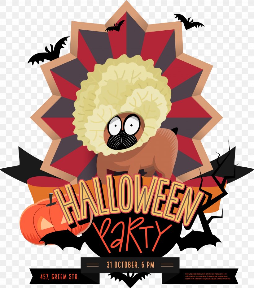 Halloween Jack-o'-lantern Party Illustration, PNG, 3139x3566px, Wedding Invitation, Art, Cartoon, Clip Art, Costume Download Free