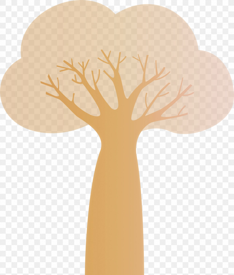 Orange, PNG, 2549x3000px, Cartoon Tree, Abstract Tree, Common Lilac, Drawing, Flower Download Free