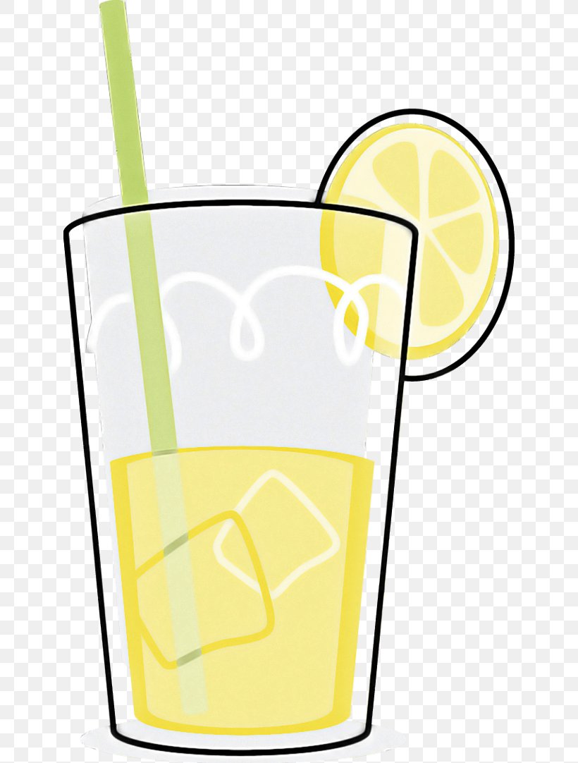 Drink Clip Art Highball Glass Yellow Pint Glass, PNG, 640x1082px, Drink, Drinkware, Highball Glass, Lemonade, Nonalcoholic Beverage Download Free