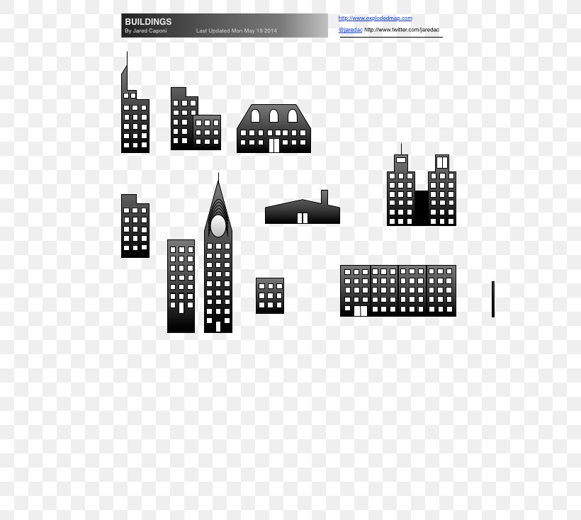 Stencil Building OmniGraffle Download, PNG, 576x734px, Stencil, Area, Black, Black And White, Brand Download Free