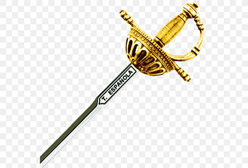 Sword Rapier Spain Old Spanish Tizona, PNG, 555x555px, Sword, Baskethilted Sword, Blade, Body Jewelry, Cold Weapon Download Free