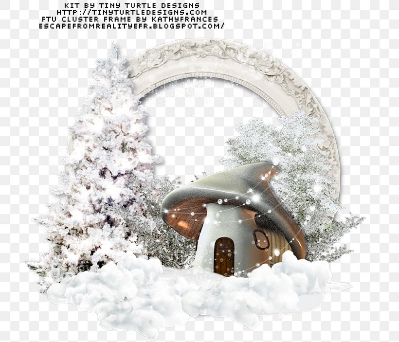 Winter Picture Frames Snow Frost, PNG, 720x703px, Winter, Christmas, Christmas Decoration, Christmas Ornament, Fir Download Free