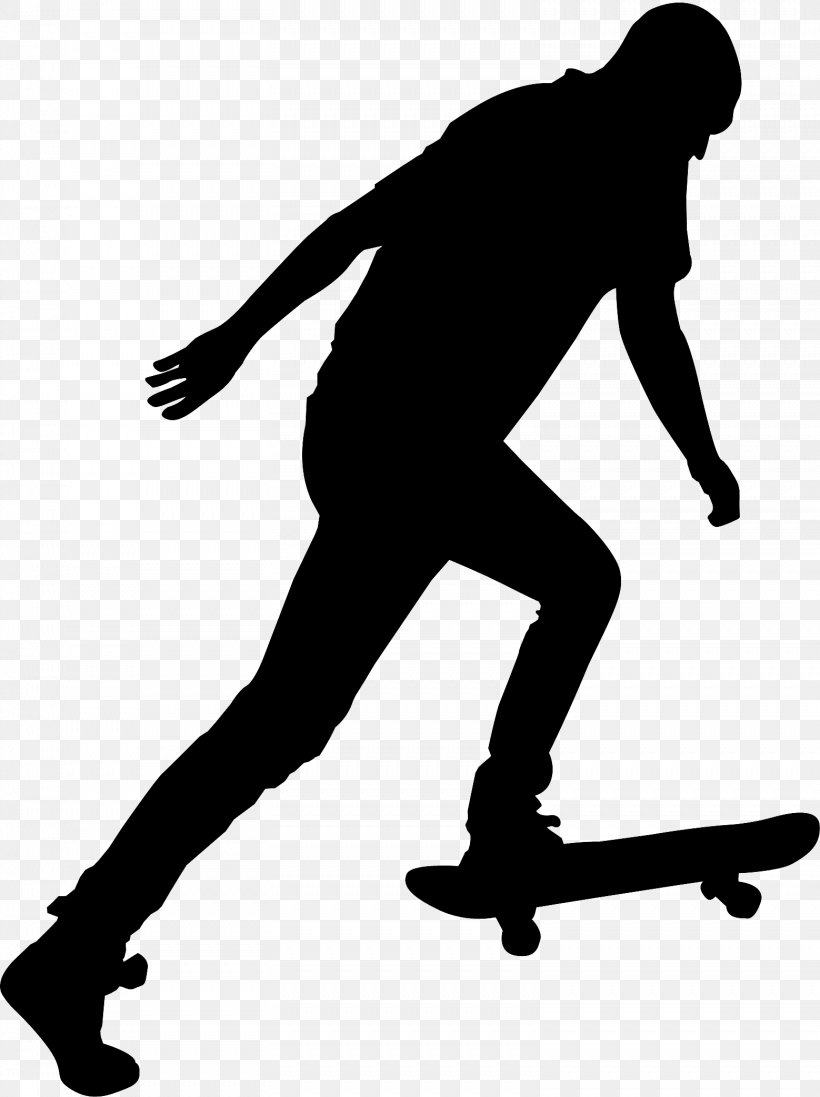 Skateboarding Black & White, PNG, 1558x2086px, Skateboard, Behavior, Black M, Black White M, Boardsport Download Free
