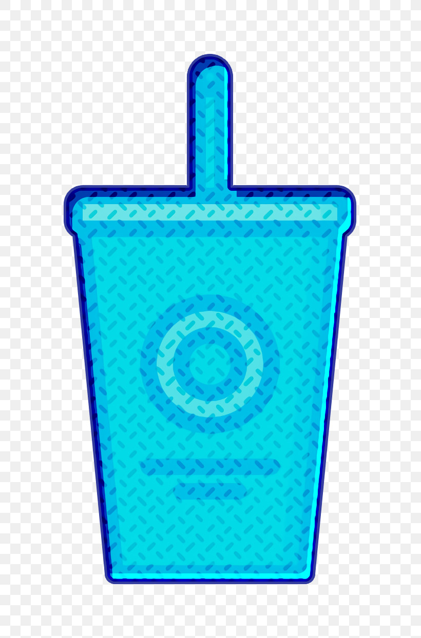 Soda Icon Fast Food Icon, PNG, 686x1244px, Soda Icon, Fast Food Icon, Rectangle, Turquoise Download Free