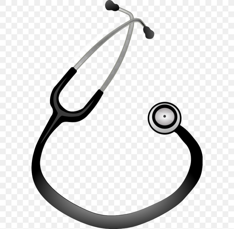 Stethoscope Medicine Physician Clip Art, PNG, 600x802px, Stethoscope, Auto Part, Black And White, Body Jewelry, Doctor Of Medicine Download Free