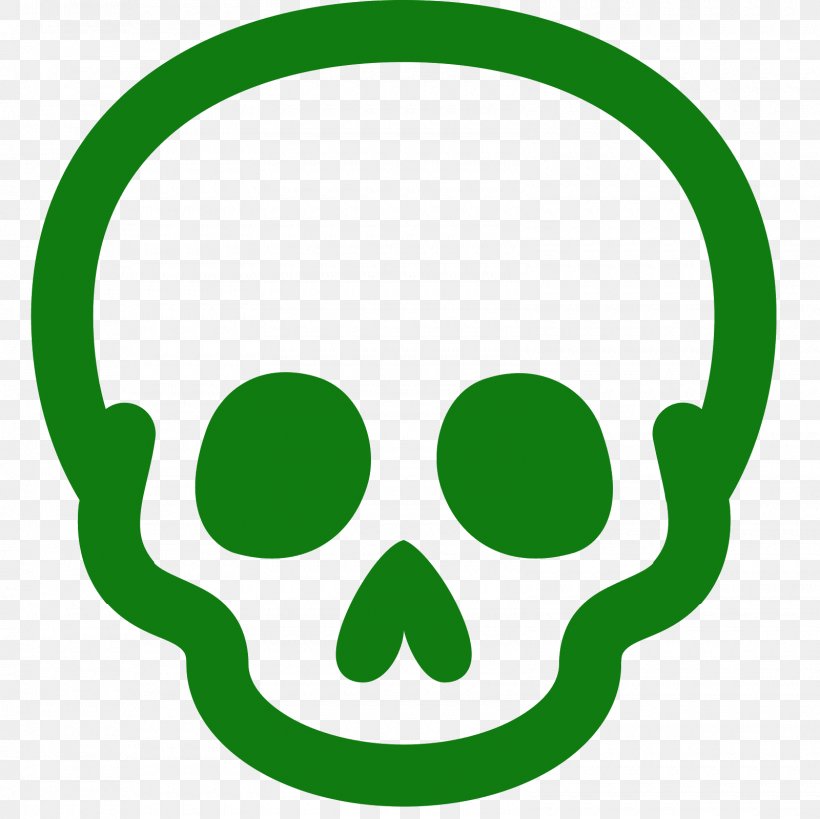 Human Skull Symbolism, PNG, 1600x1600px, Skull, Area, Green, Human Skull Symbolism, Linkware Download Free