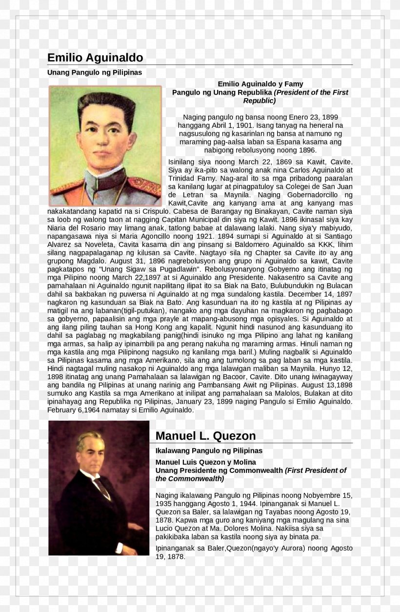 Emilio Aguinaldo First Philippine Republic President Of The Philippines Famy, PNG, 1700x2600px, Emilio Aguinaldo, Document, First Philippine Republic, Magazine, Media Download Free