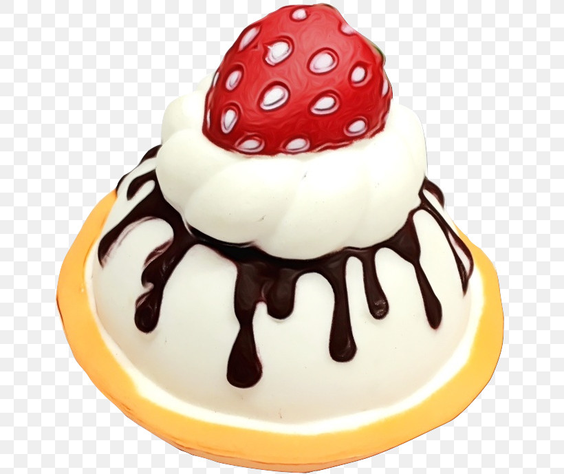 Food Dessert Cake Cuisine Baked Goods, PNG, 661x689px, Watercolor, Baked Goods, Cake, Cake Decorating, Cuisine Download Free