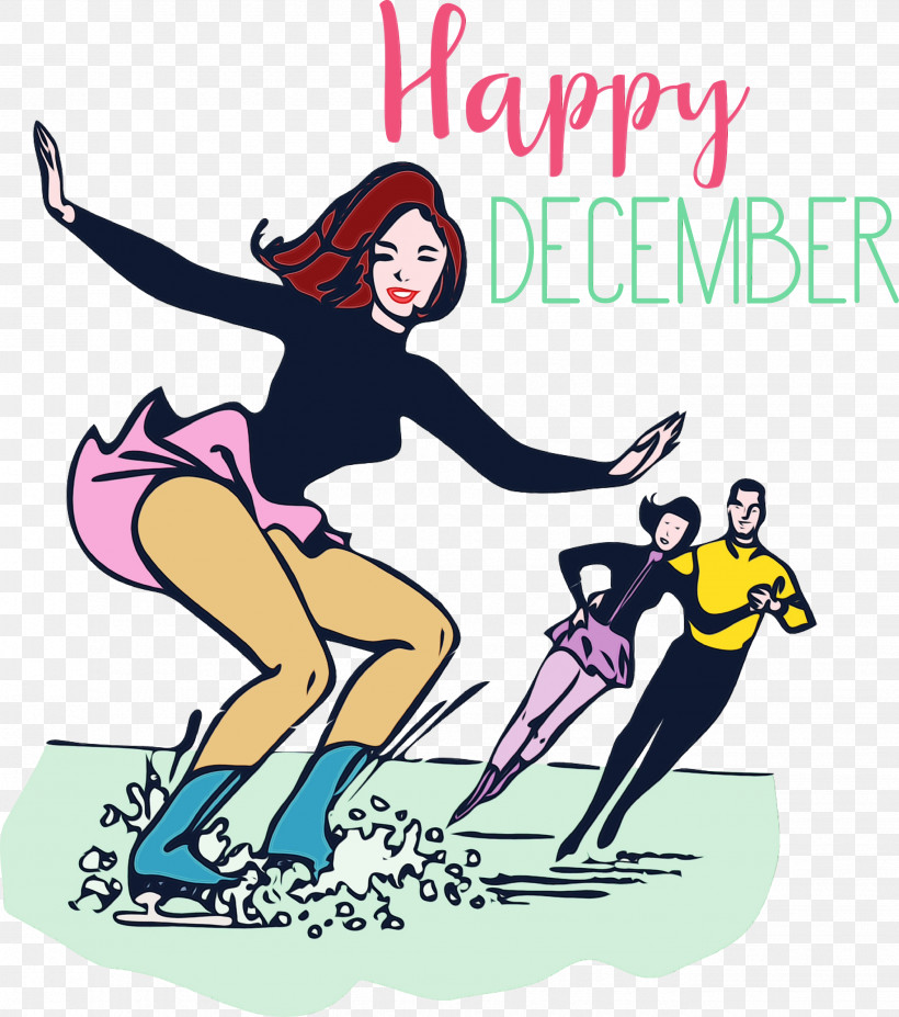 Ice Skate Ice Skating Figure Skating Skating Ice Hockey, PNG, 2653x3000px, Happy December, Drawing, Figure Skating, Freeskate, Ice Download Free