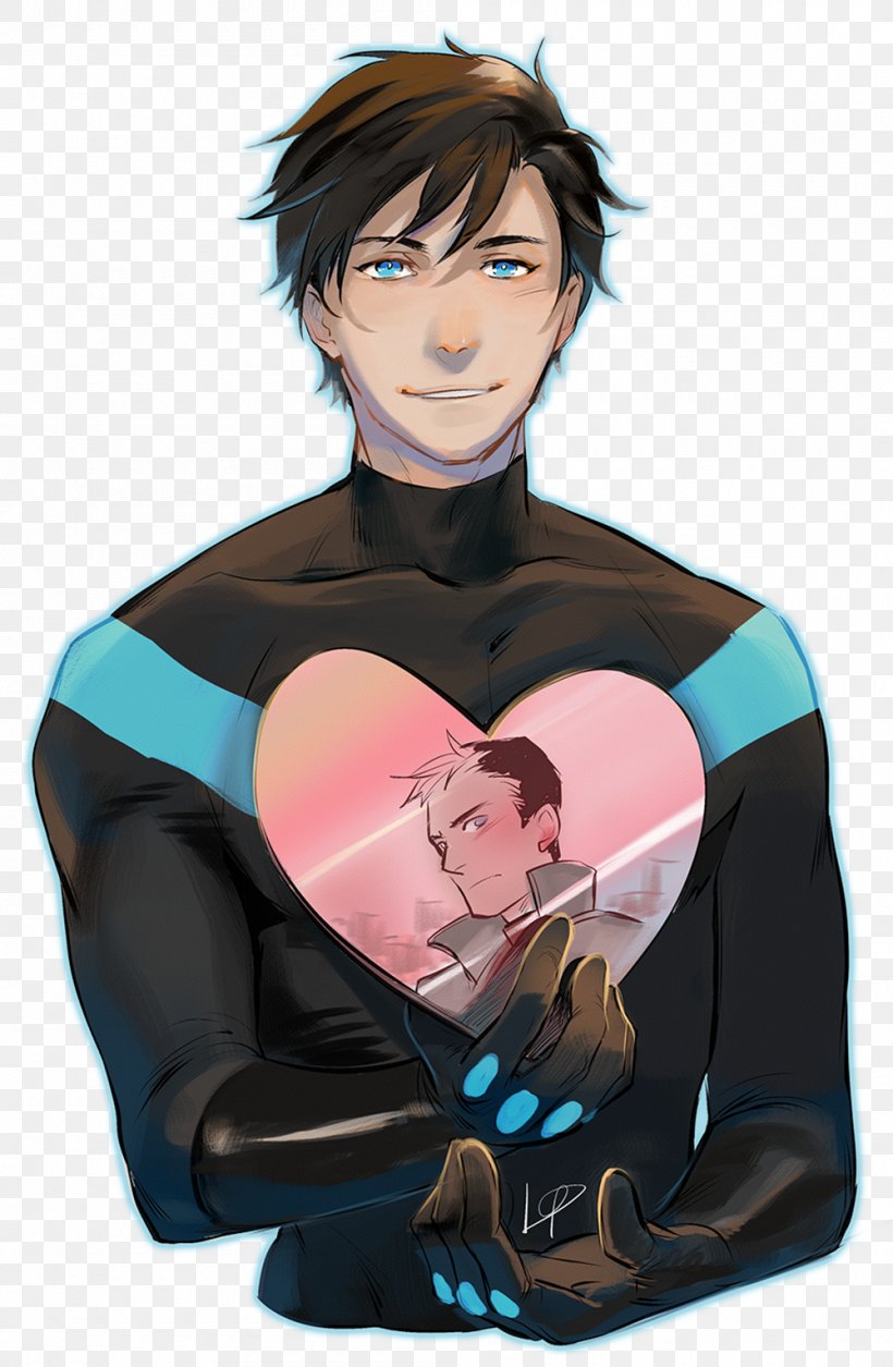 Jason Todd Dick Grayson Red Hood Nightwing Tim Drake, PNG, 1000x1531px, Watercolor, Cartoon, Flower, Frame, Heart Download Free