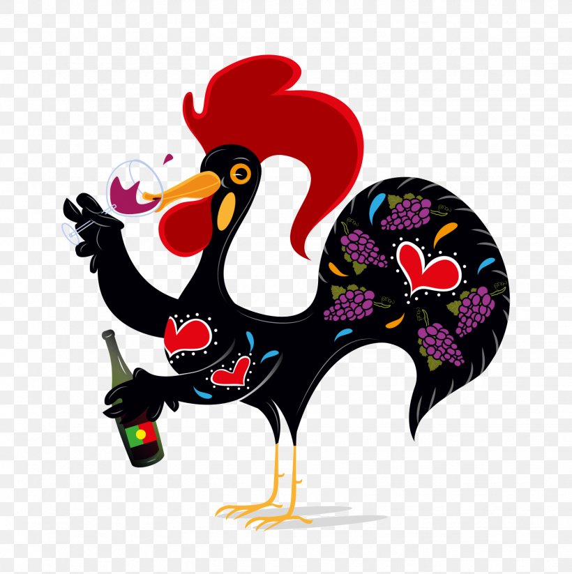 Barcelos, Portugal Portuguese Wine Rooster Of Barcelos Portuguese Cuisine, PNG, 1534x1541px, Barcelos Portugal, Art, Barcelos, Beak, Bird Download Free