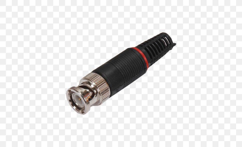 BNC Connector Electrical Connector RCA Connector Coaxial Cable Adapter, PNG, 500x500px, Bnc Connector, Adapter, Bayonet Mount, Characteristic Impedance, Closedcircuit Television Download Free