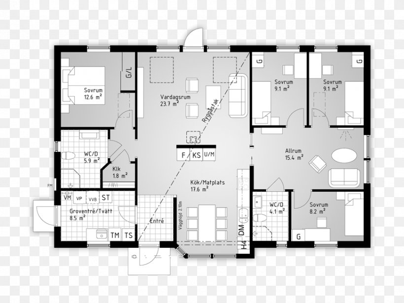 Floor Plan House Technical Drawing Square Meter, PNG, 870x653px, Floor Plan, Area, Attefallshus, Brand, Carport Download Free