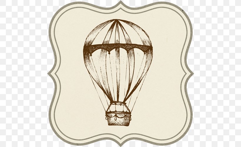 Hot Air Balloon Scrapbooking Flight Clip Art, PNG, 500x500px, Hot Air Balloon, Balloon, Cluster Ballooning, Drawing, Flight Download Free