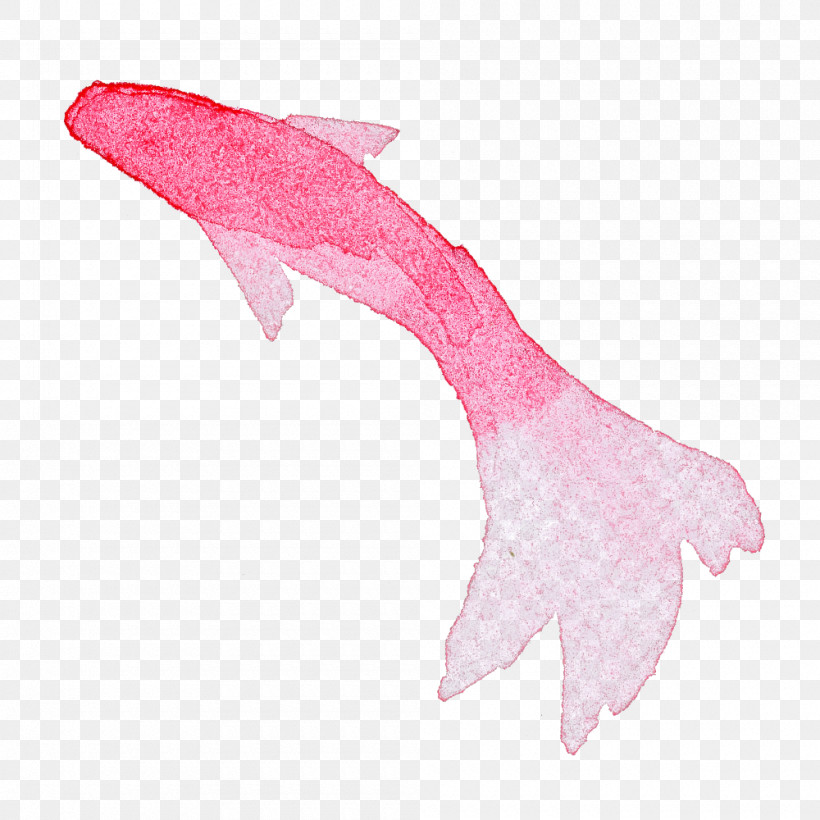 Pink Wing Plant Flower Petal, PNG, 1000x1000px, Watercolor Fish, Flower, Petal, Pink, Plant Download Free