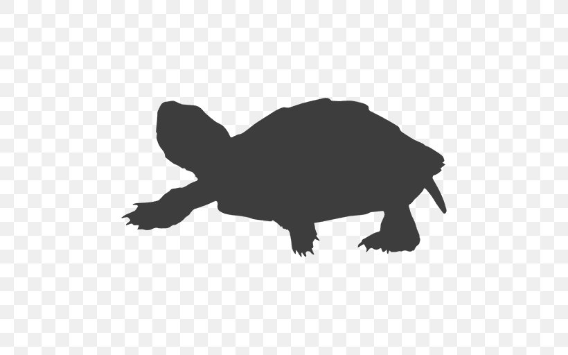 Sea Turtle Tortoise Silhouette, PNG, 512x512px, Turtle, Black And White, Fauna, Ifwe, Monochrome Photography Download Free