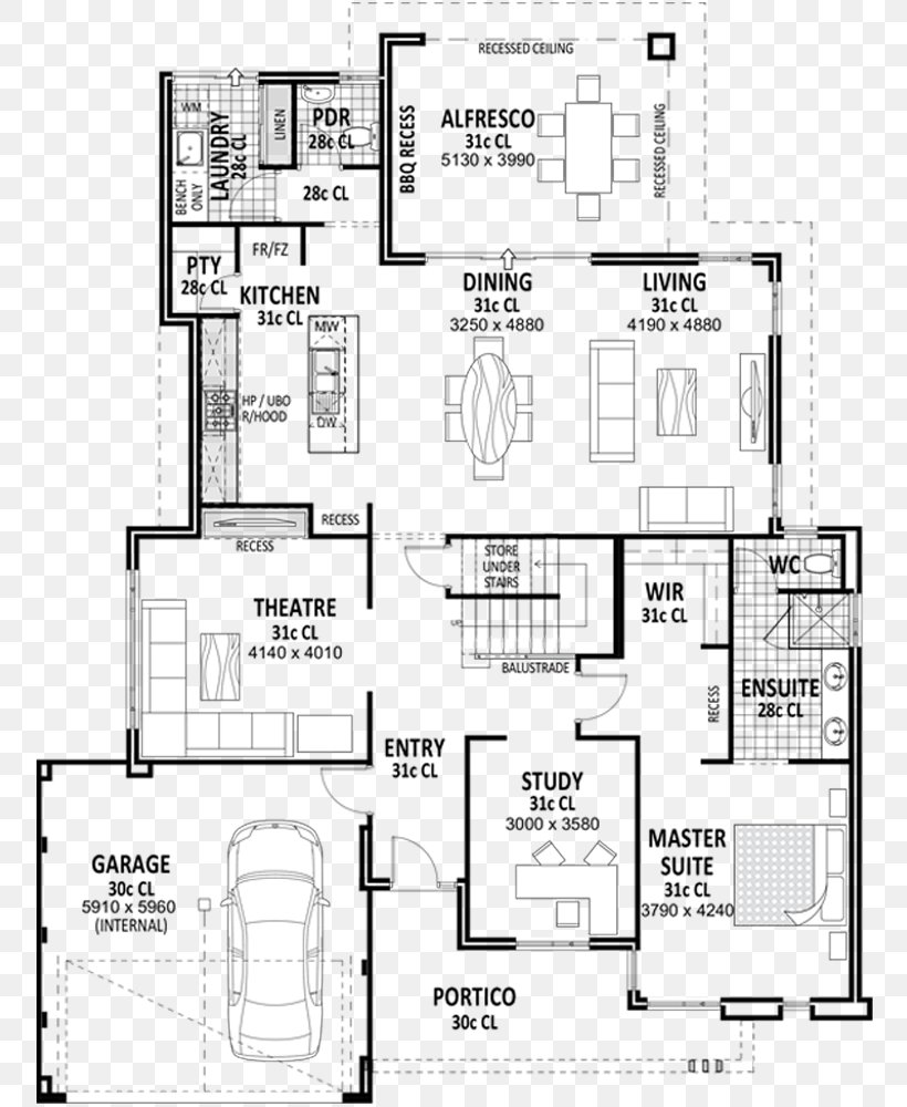 Floor Plan House Plan Storey, PNG, 760x1000px, Floor Plan, Architectural Plan, Area, Bedroom, Black And White Download Free