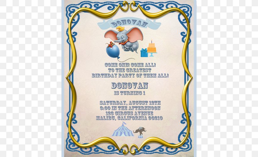 Party Supply Elephantidae Computer Font, PNG, 500x500px, Party Supply, Blue, Computer Font, Elephantidae, Text Download Free