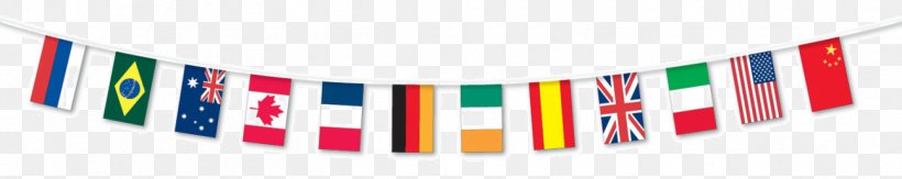 Bunting Flags Of The World Party Banner, PNG, 1296x259px, Bunting, Advertising, Banner, Brand, Flag Download Free