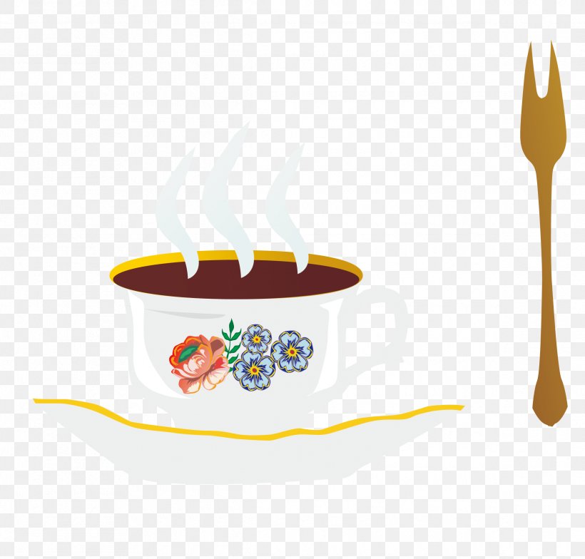 Coffee Cup Tea, PNG, 2385x2283px, Coffee, Coffee Cup, Cup, Cutlery, Drink Download Free