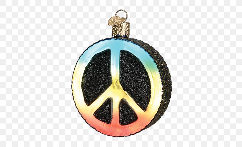 Peace Symbols Christmas Ornament, PNG, 500x500px, Symbol, Christmas, Christmas Ornament, Code, Glass Download Free